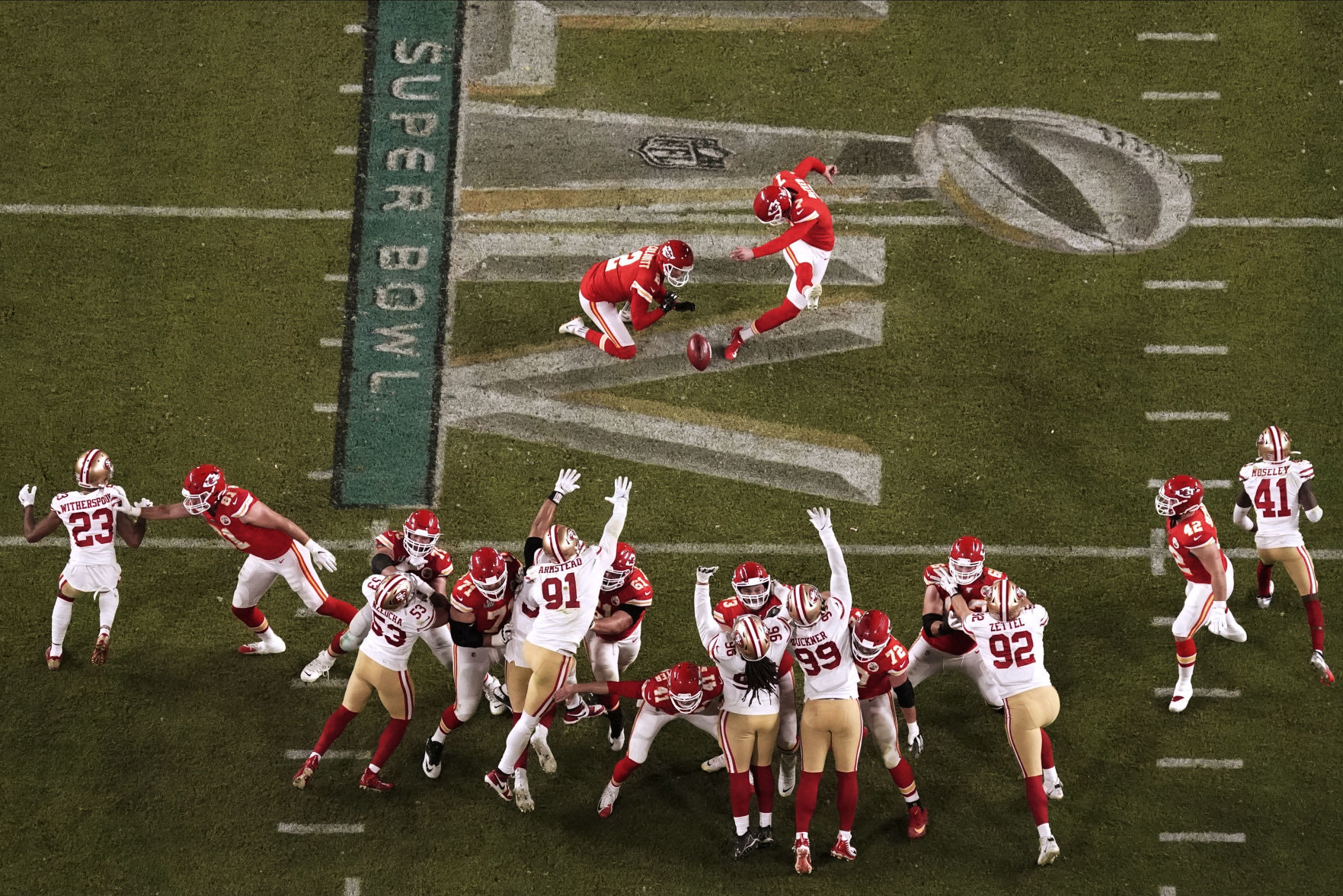 49ers Chiefs Super Bowl Football